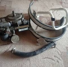 Original CNG Gas Kit and Stand for cylinder