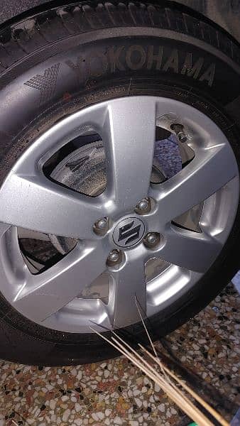 SUZUKI SWIFT DLX ALLOY RIMS | 15 INCH | 10/8.5 4