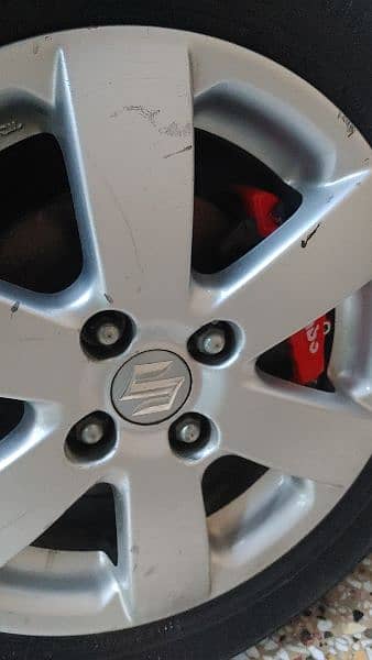 SUZUKI SWIFT DLX ALLOY RIMS | 15 INCH | 10/8.5 8