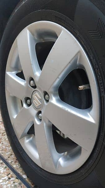 SUZUKI SWIFT DLX ALLOY RIMS | 15 INCH | 10/8.5 10