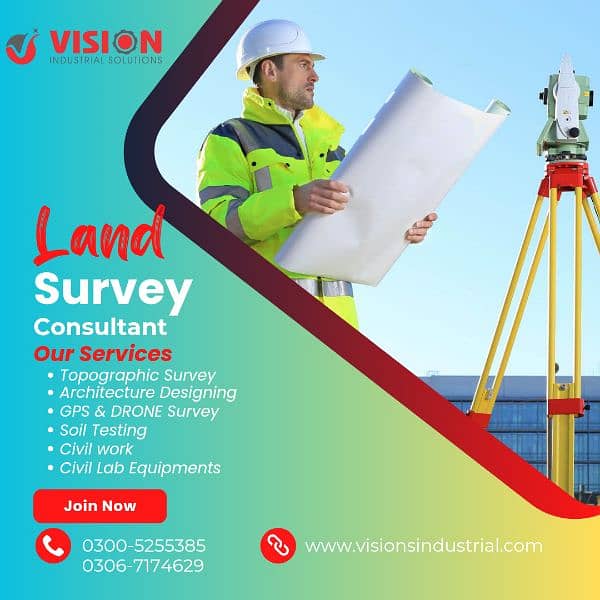 Topographic Survey|GPS&Drone|Town Planning|Soil Testing|Total station 1