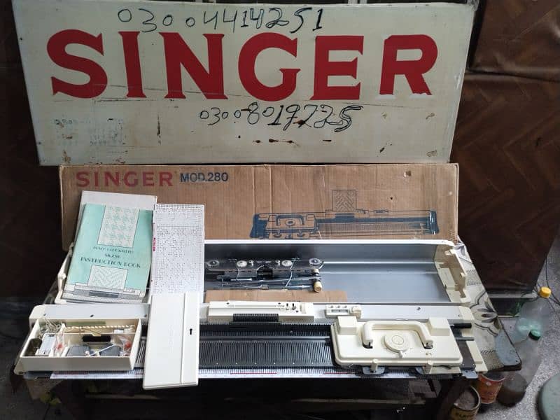 singer knitting machine SK 280 1