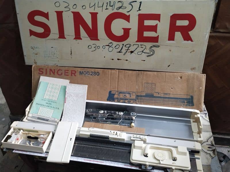 singer knitting machine SK 280 4