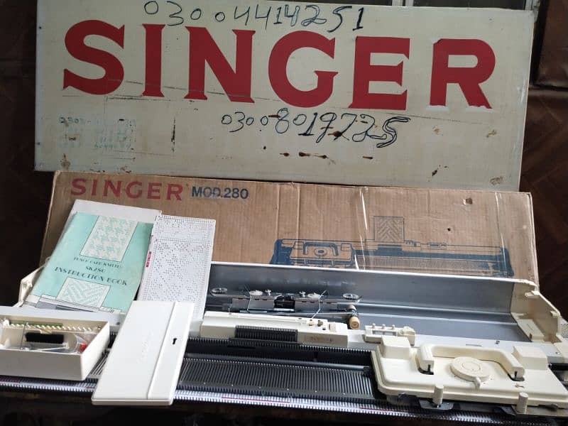 singer knitting machine SK 280 6