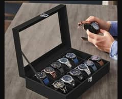 12 slot watch case in premium quality