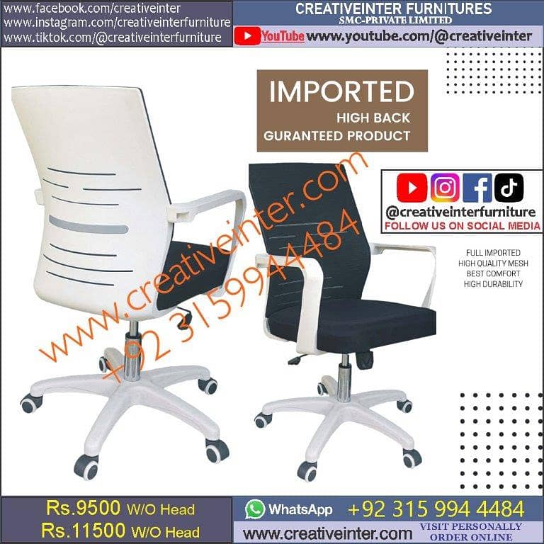 Office Chair table Executive Conference study Manager Table Desk meta 1