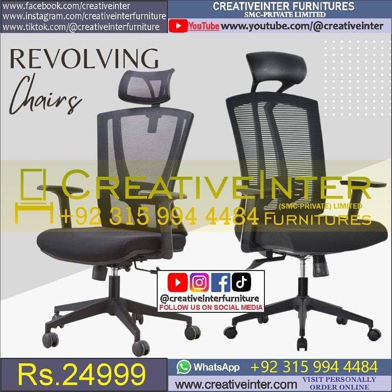 Office Chair table Executive Conference study Manager Table Desk meta 10