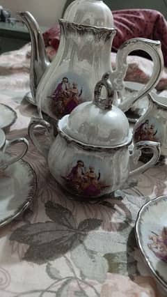New Antique Tea Set with Music Complete