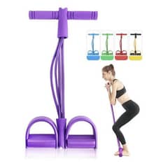 Pedal Puller, exercise straps with pedal board