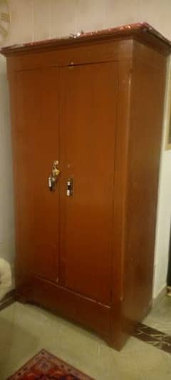 solid teak wood cupboard