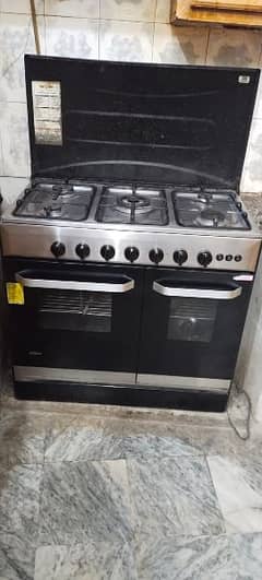 nasgas 5 burner cooking range