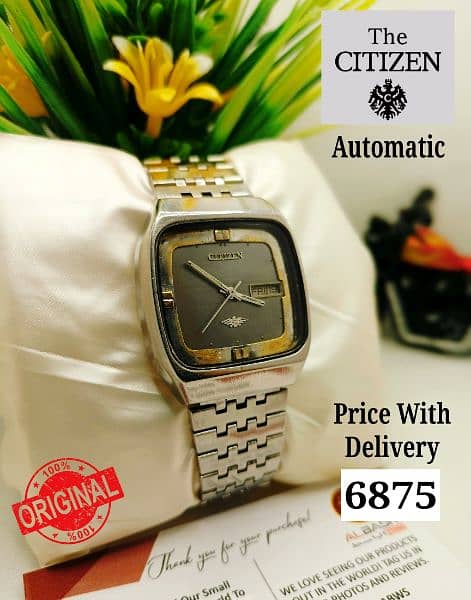 4 ہزار سے لیکر 9 ہزار تک Seiko 5 Automatic Citizen Orient 03161737353 5