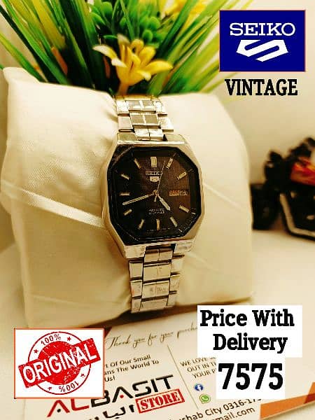 4 ہزار سے لیکر 9 ہزار تک Seiko 5 Automatic Citizen Orient 03161737353 11