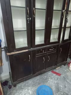 wood showcase for sale