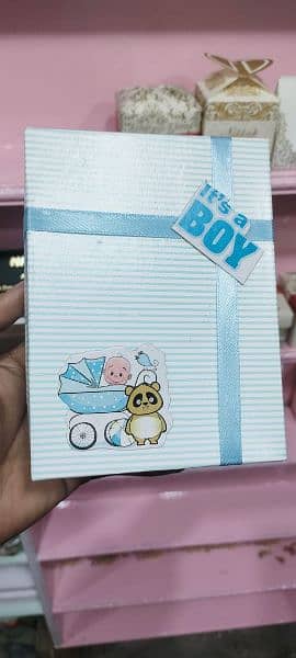 Baby announcement box, sweet box, wedding box, nikha box 4