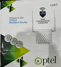 PTCL VDSL2 WIRELESS MODEM ROUTER