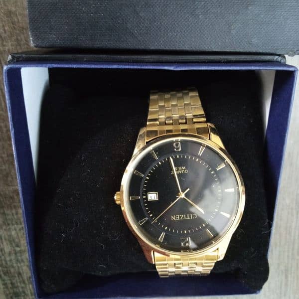 brand new golden watch 0