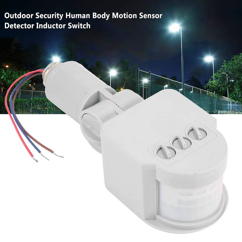 Led Motion Sensor Flood Light Outdoor Pir Sensitive Security Lights 2