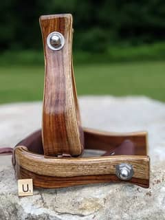 Western wooden stirrup