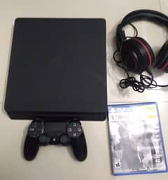 Ps4 slim console 500gb sealed with game for sale