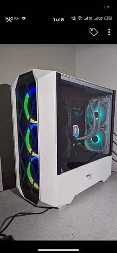 WHITE CUSTOM GAMING PC BUILD