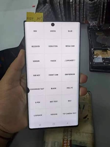 Samsung note 10 plus 100% original panal available 17