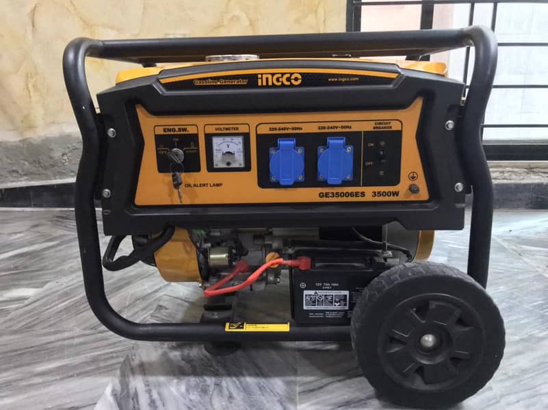 Ingco 3.5Kva Generator Only Few Hours Used 0