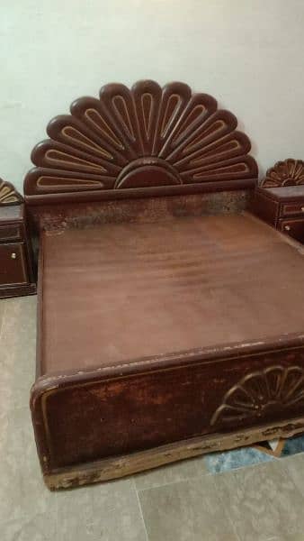 Bed wooden 3