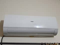 Haier 1 ton AC in new condition. Not repaired with original gas