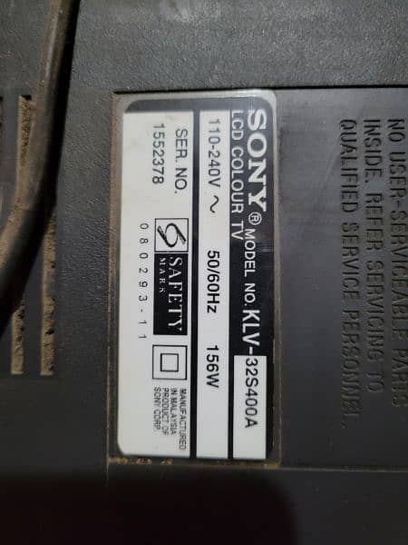 sony lcd TV 4