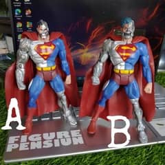 cyborg superman figure 6 inch. each will be sold separately