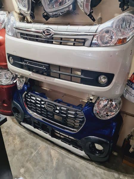 Japanese All Cars Body Parts Bumper/Light/Mirror/Fender/Bonnet/Spacer 18