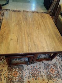 dining table with 4 stool