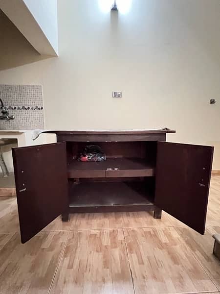 Ironing Table with Cabinets 2