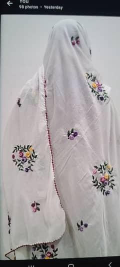 HHM hand embroidered parda hadar