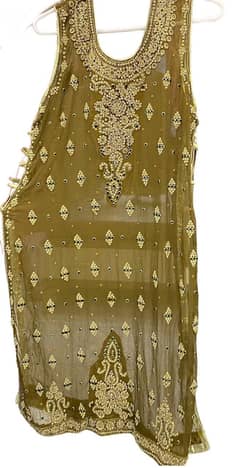 JAMAWAR Heavily embellished pure