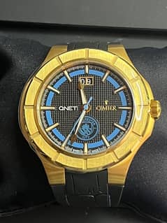 QNETCITY AUTOMATIC WATCH - GOLD CIMIER MAN WATCH CM2005