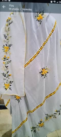 HHM hand embroidered parda chadars