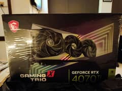 MSI Geforce RTX 4070 TI gaming x trio