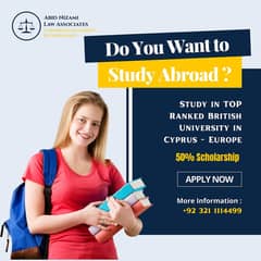 Study in Europe - Cyprus - Top Ranked British University 100% Visa