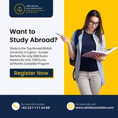 Study in Europe - Cyprus - Top Ranked British University 100% Visa