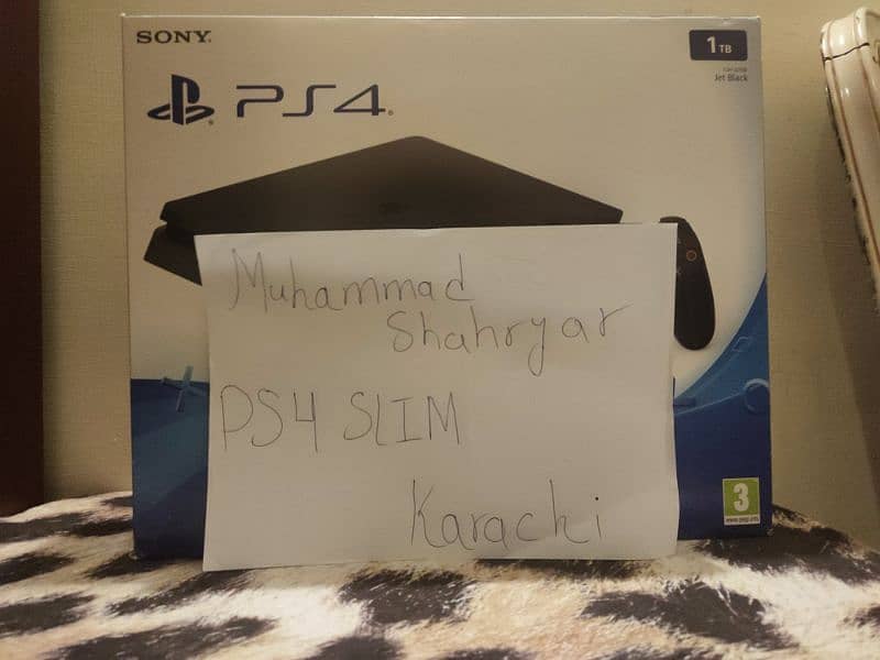 PS4 Slim 1TB (Free Ps Plus) 7