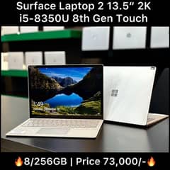 MICROSOFT SURFACE (Core I5 8th Gen) (2k Touch Display)