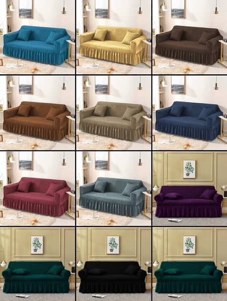 SOFA COVERS | JERSY COVERS | PERSIAN STYLE | BUBBLE STYLE SOFA COVER | 3