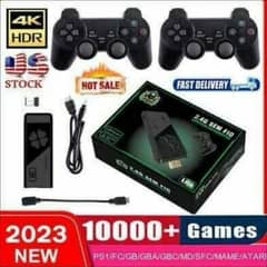 Game stick 4K Tm, 64 Gb 20,000 Games