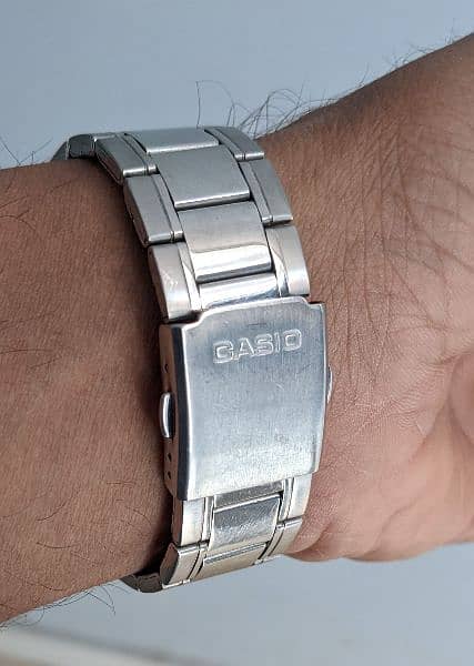 Casio Stainless Steel Wrist Watch for Men 3