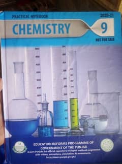 chemistry paractical note book 9th