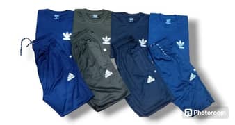 Mens premium quality tracksuit t shirt with trowser addidas and nike