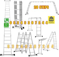 Almunium Multi Purpose Ladder 20 Feet