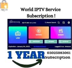 IPtv service complete world 03025083061 0